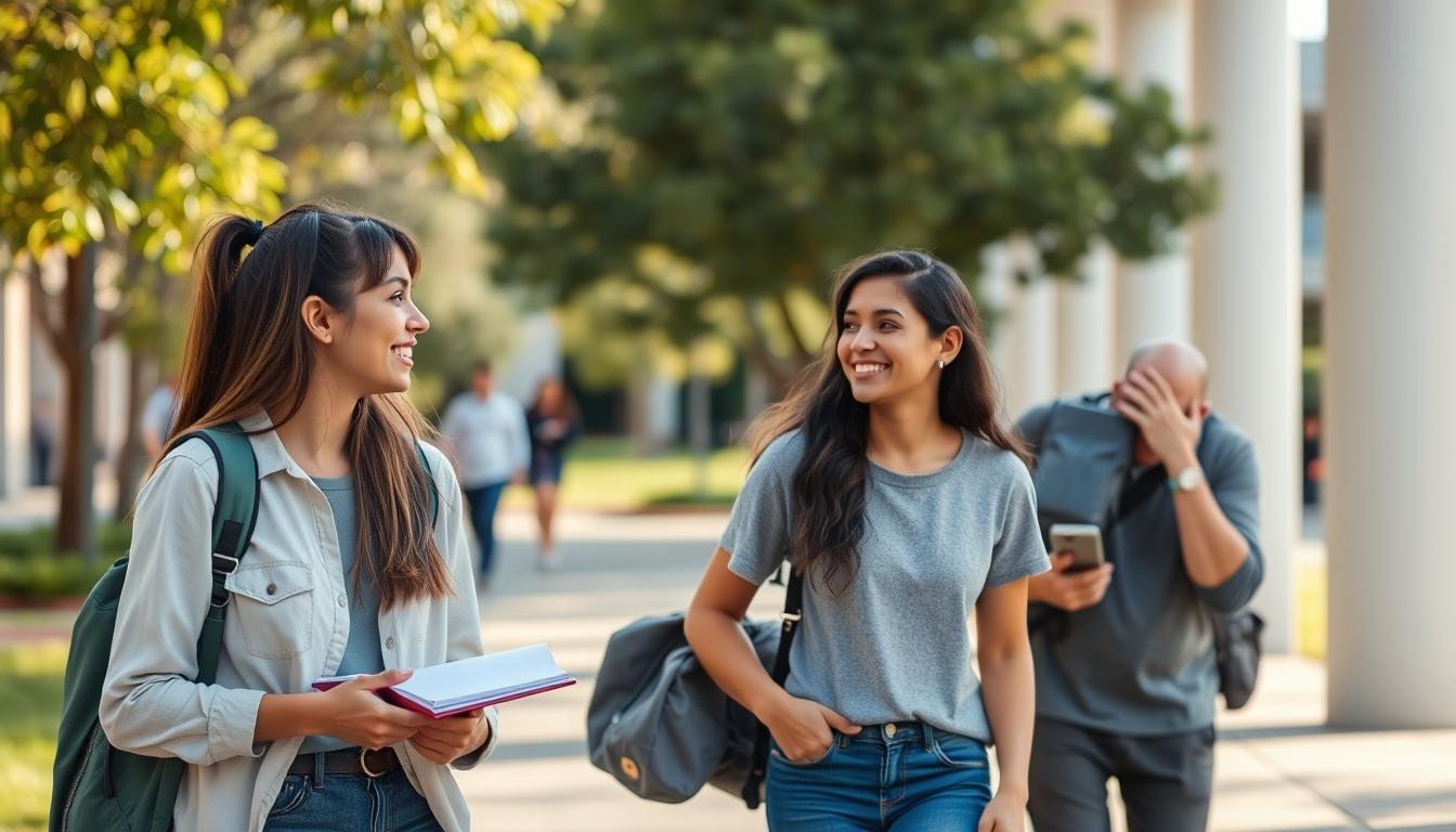 Student using online courses for flexible education